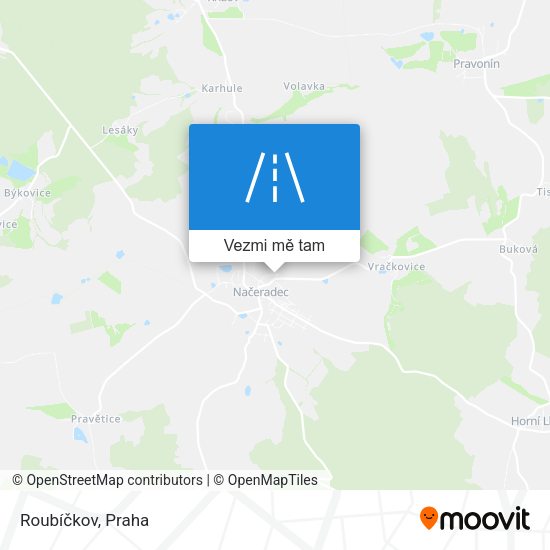 Roubíčkov mapa