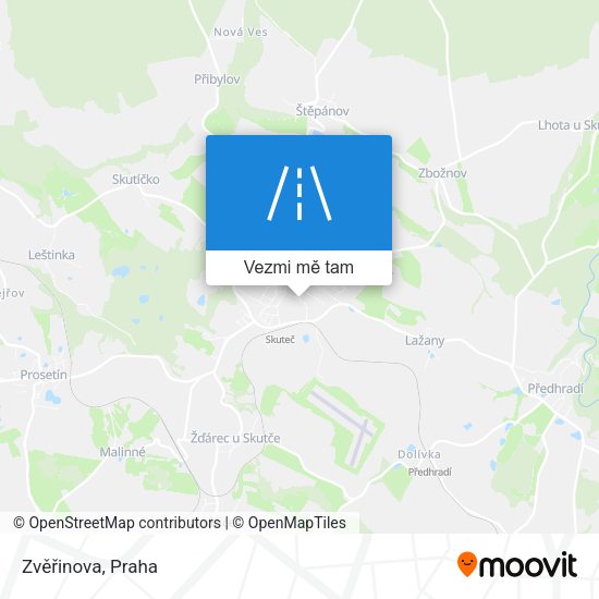 Zvěřinova mapa