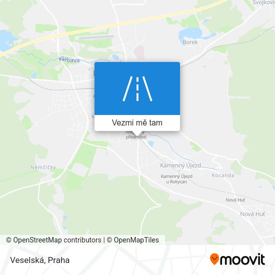 Veselská mapa