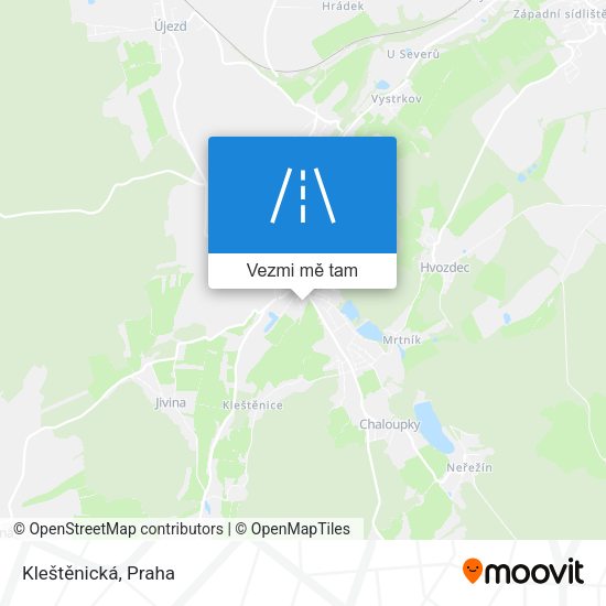 Kleštěnická mapa