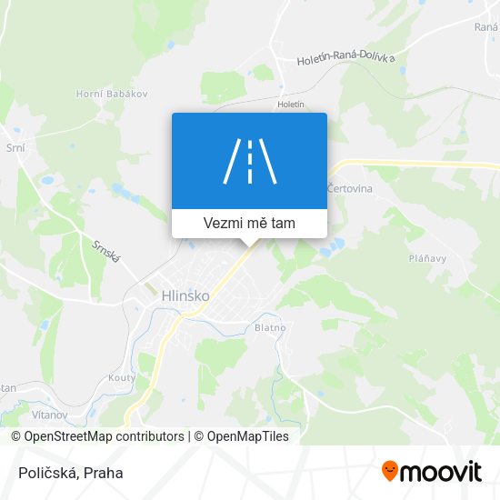 Poličská mapa