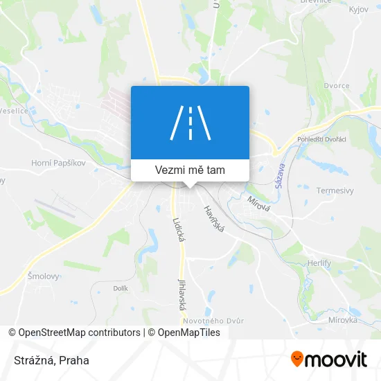 Strážná mapa