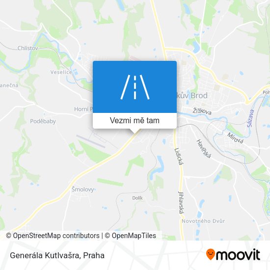 Generála Kutlvašra mapa