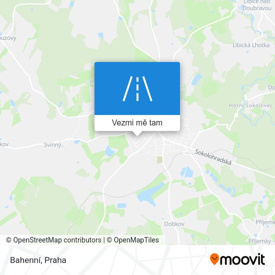 Bahenní mapa
