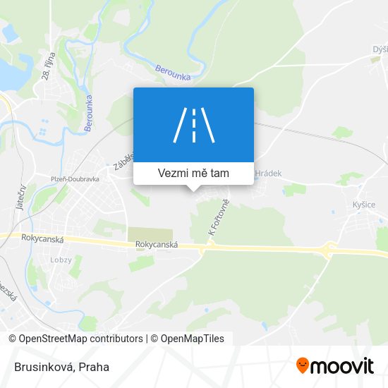 Brusinková mapa