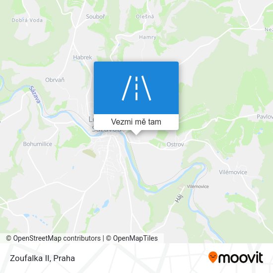 Zoufalka II mapa