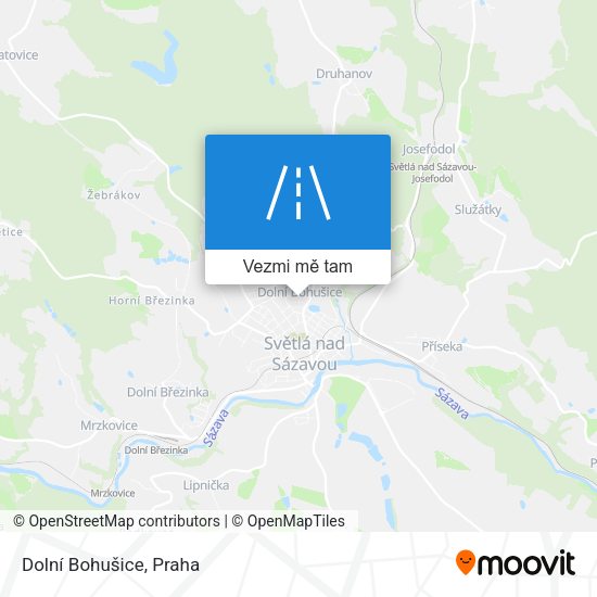 Dolní Bohušice mapa