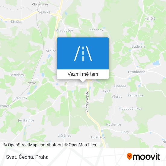 Svat. Čecha mapa