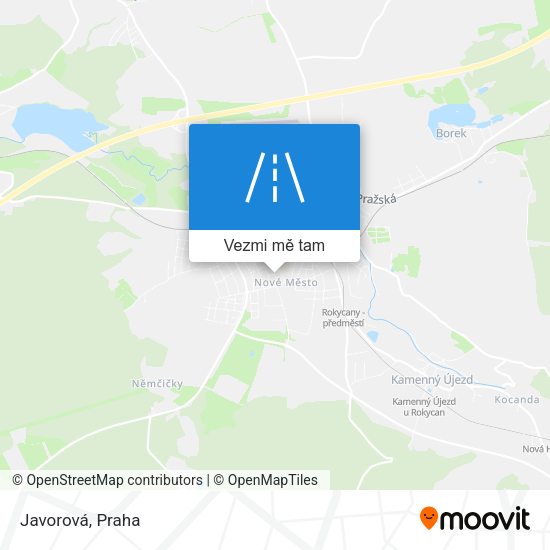 Javorová mapa
