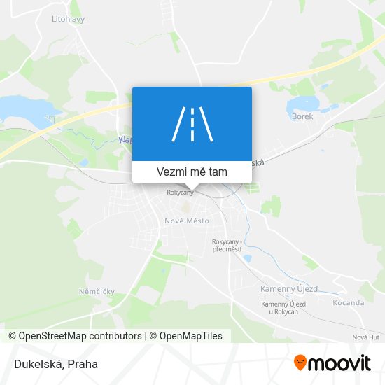 Dukelská mapa