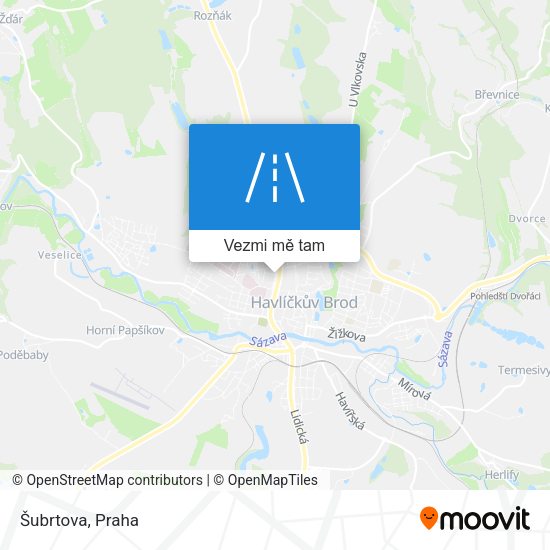 Šubrtova mapa