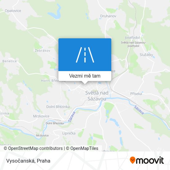 Vysočanská mapa