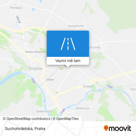 Suchohrdelská mapa
