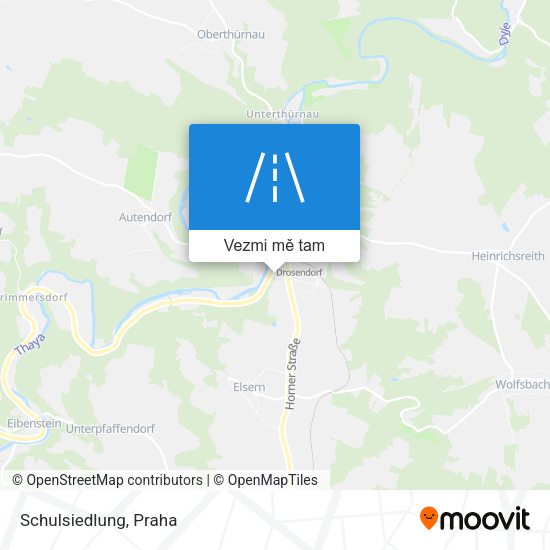 Schulsiedlung mapa