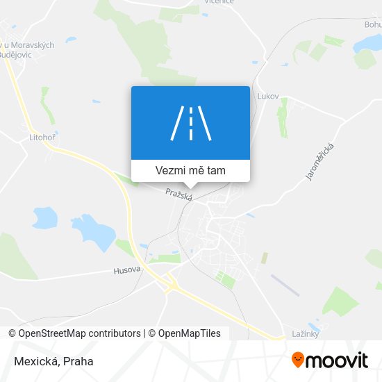 Mexická mapa