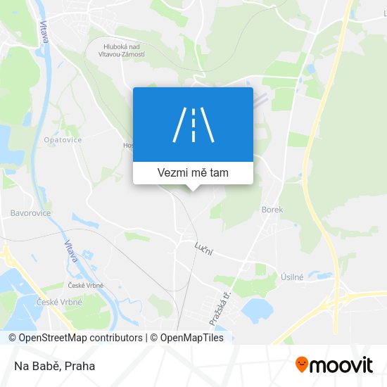 Na Babě mapa