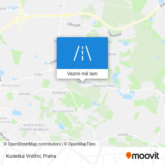 Kodetka Vnitřní mapa