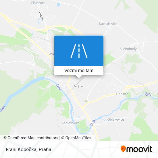 Fráni Kopečka mapa
