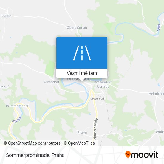 Sommerprominade mapa
