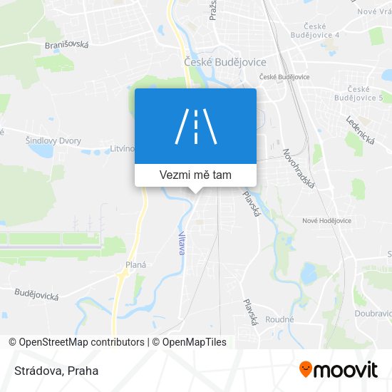 Strádova mapa