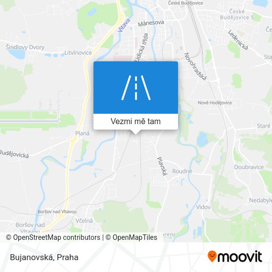 Bujanovská mapa
