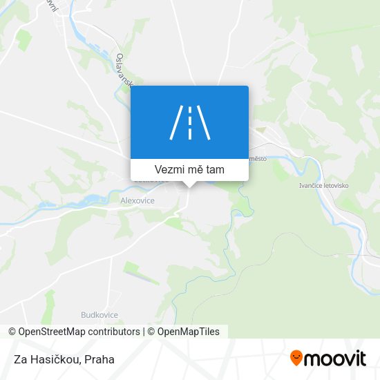 Za Hasičkou mapa
