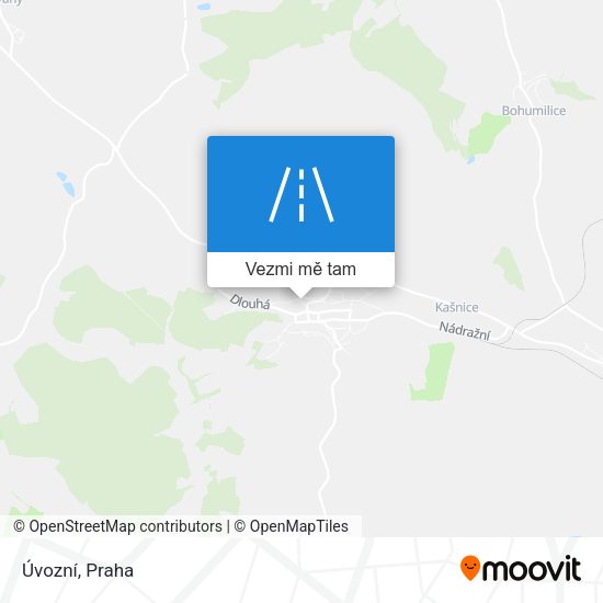 Úvozní mapa