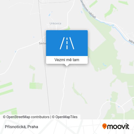 Přísnotická mapa