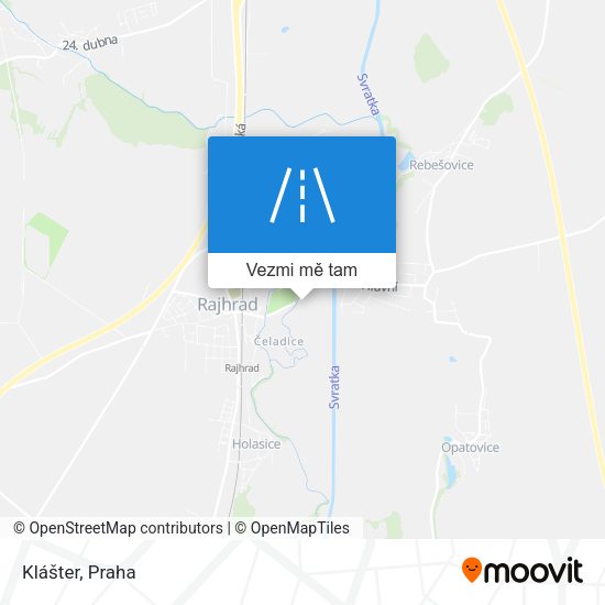 Klášter mapa