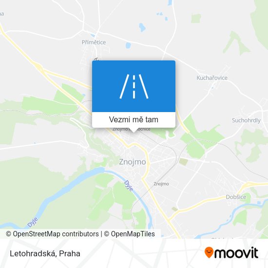 Letohradská mapa
