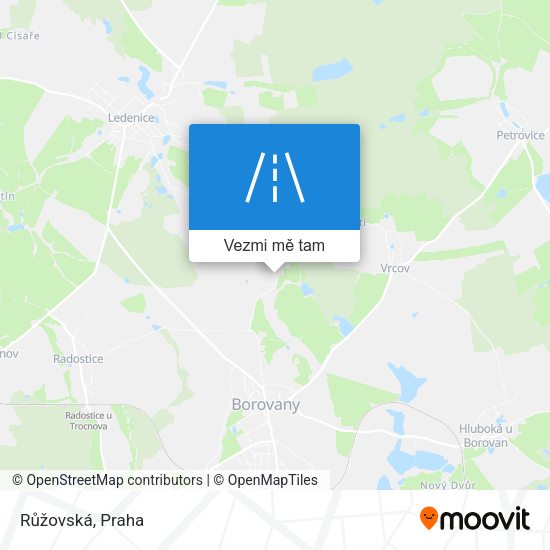 Růžovská mapa