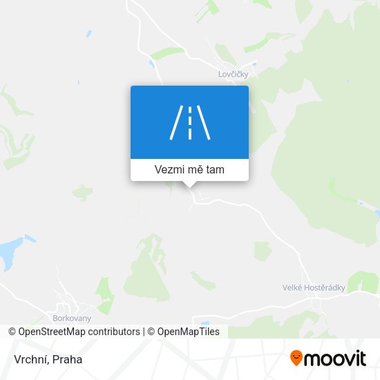 Vrchní mapa