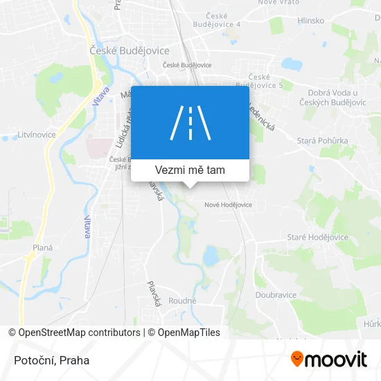 Potoční mapa