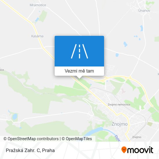 Pražská Zahr. C mapa