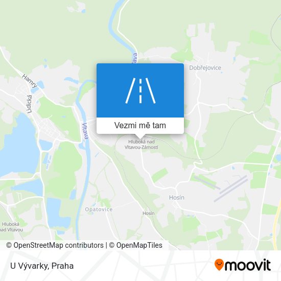U Vývarky mapa