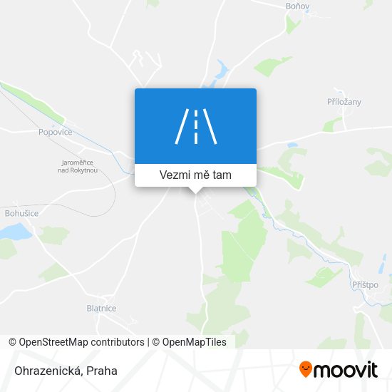 Ohrazenická mapa