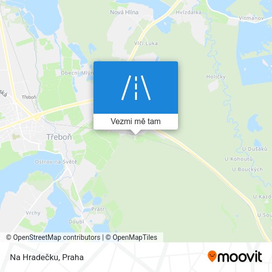 Na Hradečku mapa