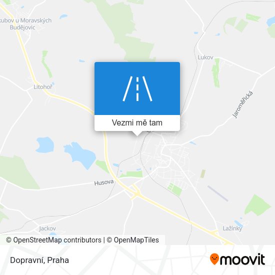 Dopravní mapa