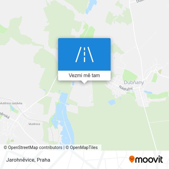 Jarohněvice mapa