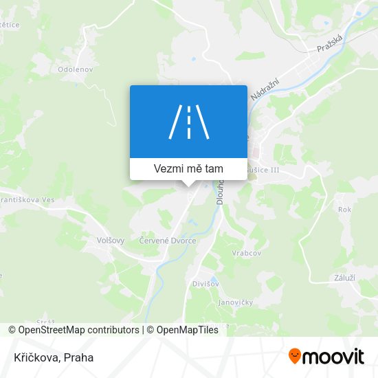 Křičkova mapa