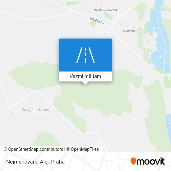 Nejmenovaná Alej mapa