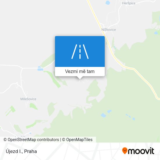 Újezd I. mapa