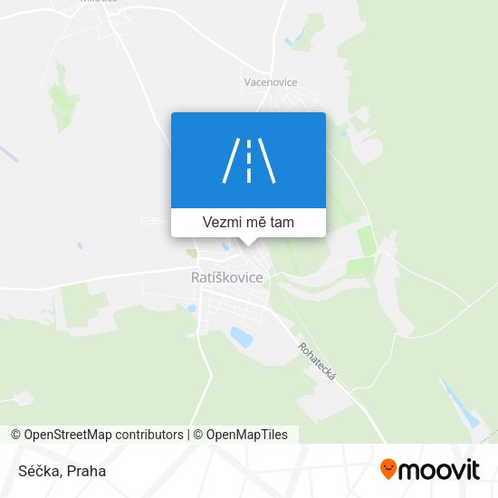 Séčka mapa