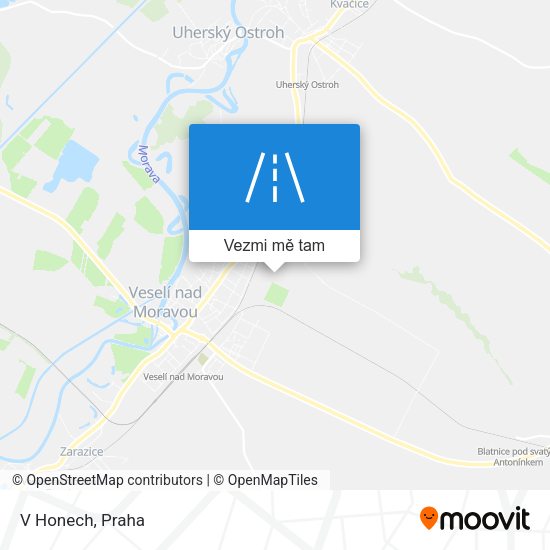 V Honech mapa