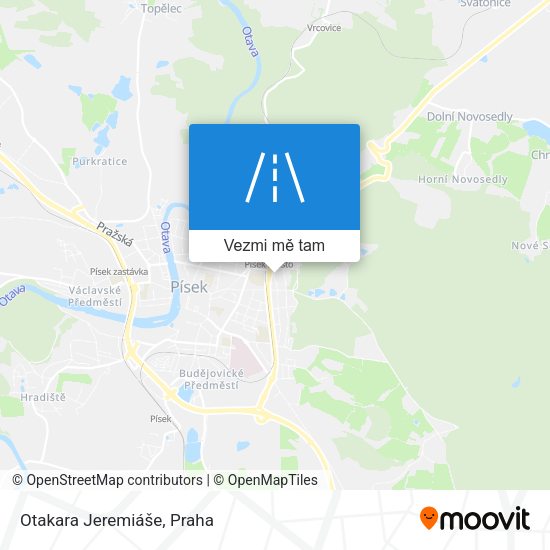Otakara Jeremiáše mapa