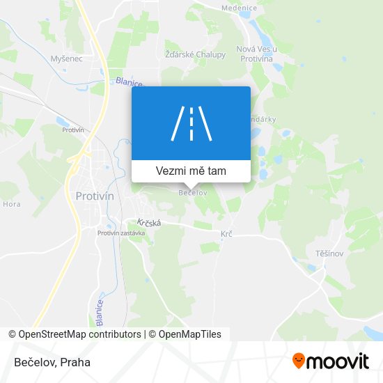 Bečelov mapa