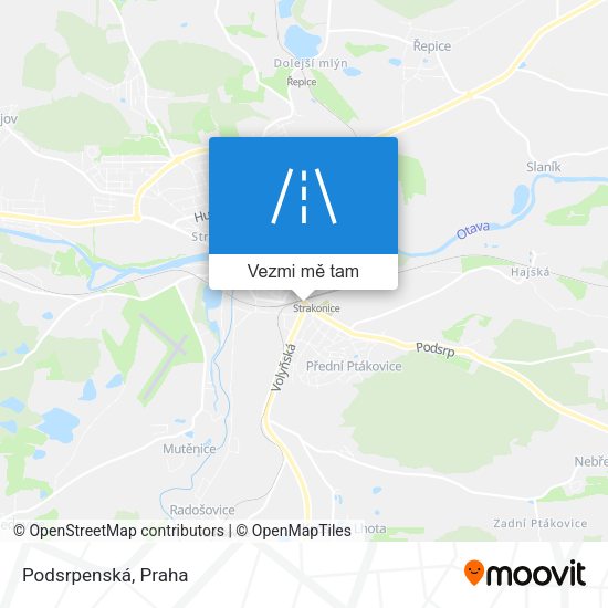 Podsrpenská mapa