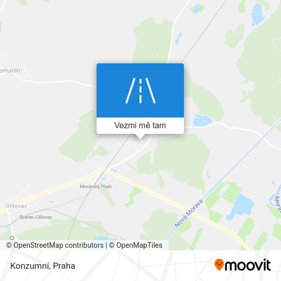 Konzumní mapa