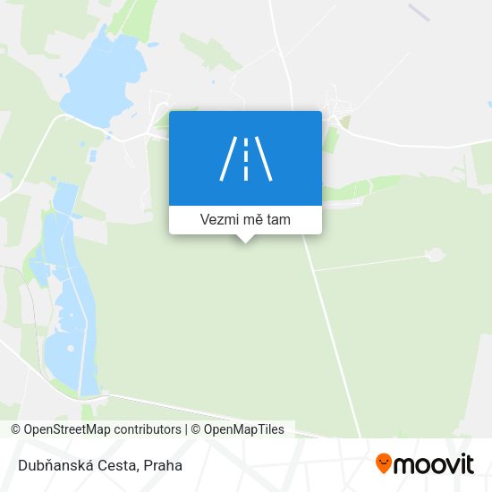 Dubňanská Cesta mapa