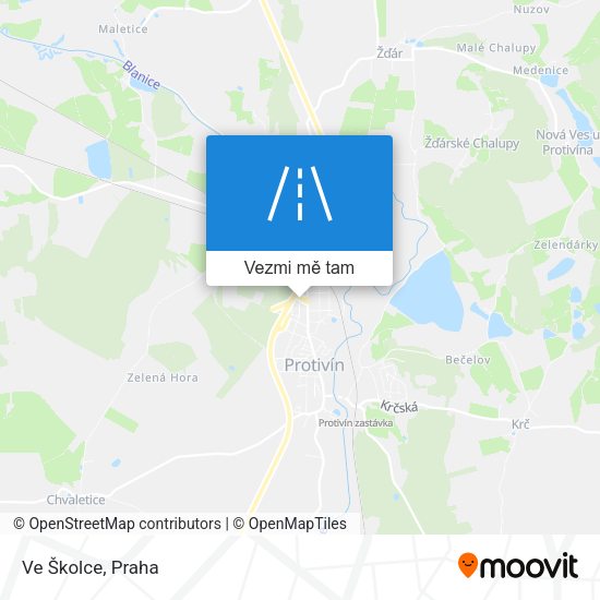 Ve Školce mapa